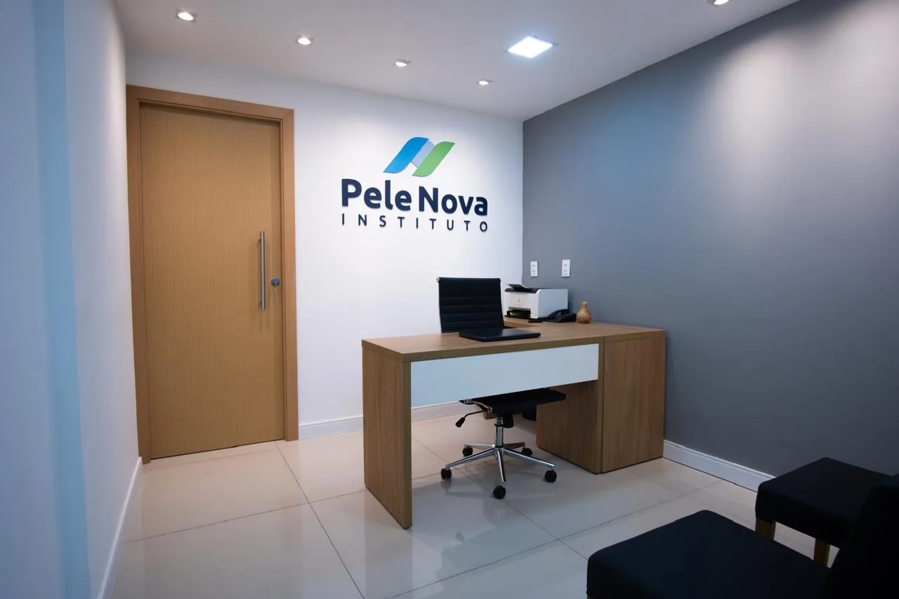 Consultório do Instituto Pele Nova para avaliação de feridas